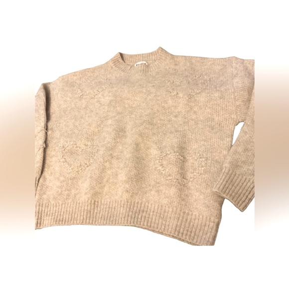 FRNCH PARIS women sweater hearts on it size medium - Picture 2 of 16